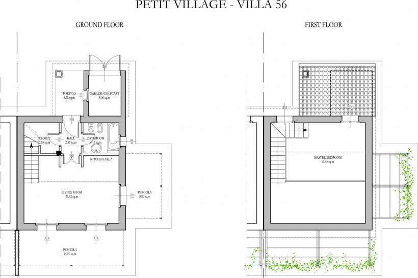 Plan Villa Petite 56
